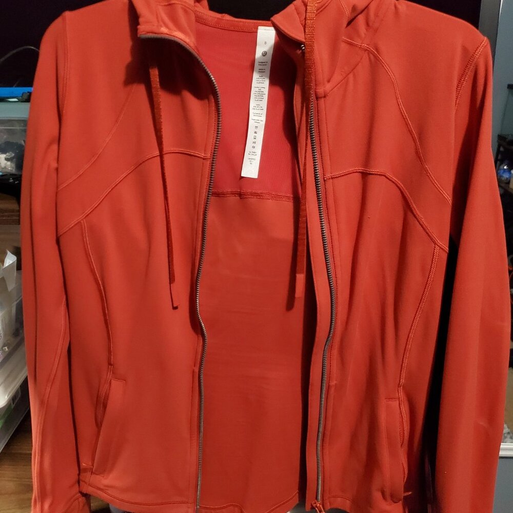 NWOT Orange Lululemon Define Jacket